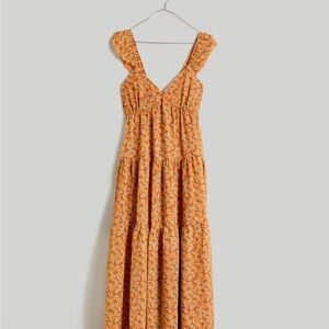Madewell Floral Maxi Dress